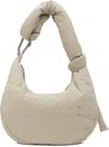 Heliot Emil Gray Attache Bag In Stone