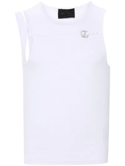 Heliot Emil Gregaria Slinger Tank Top In White