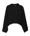 Heliot Emil Hooded Sweater In Black