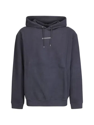 Heliot Emil Hooded Sweatshirt In Blue