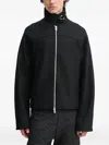 Heliot Emil Igneous High-neck Jacket In Black