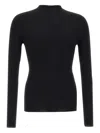 Heliot Emil Isotropy Ribbed Sweater In Black