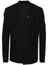 Heliot Emil Black Kinetics Blazer In Black