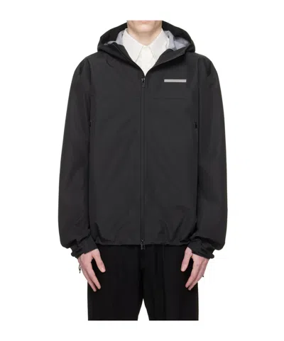Heliot Emil Kladruber Hooded Casual Jacket In Gray