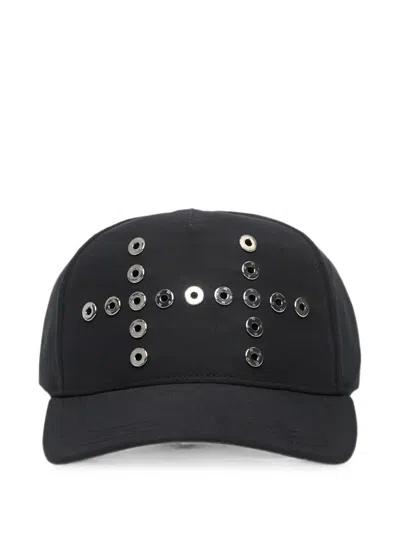 HELIOT EMIL KYNEE EYELET-EMBELLISHED CAP