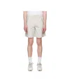 Heliot Emil Panelled Mesh Insert Shorts