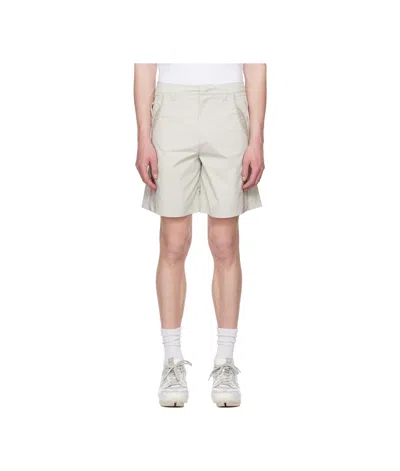 HELIOT EMIL PANELLED MESH INSERT SHORTS