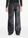 Heliot Emil Basalt Belt Loop Jeans In Gray