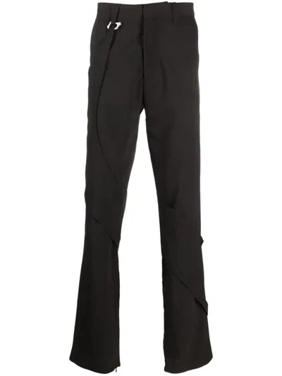 Heliot Emil Integrated Tailored Trousers In Black