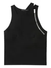 Heliot Emil Layered Tank Top In Black