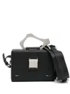 Heliot Emil Leather Box-bag In Black