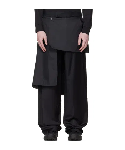 Heliot Emil Levade Tailored Casual Pants In Black