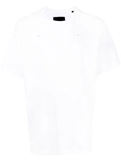 Heliot Emil Logo-print Detail T-shirt In White