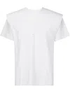 Heliot Emil Outline Logo T-shirt In Weiss