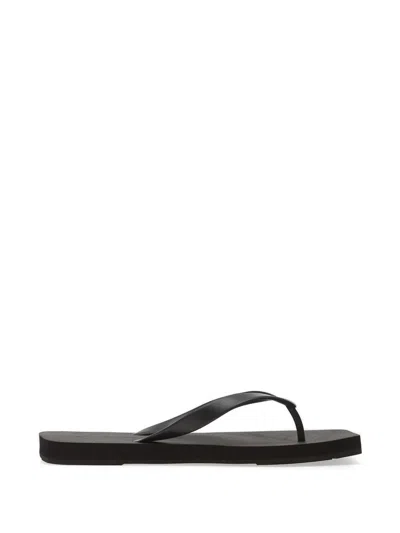 Heliot Emil Logo-engraved Flip-flops In Black