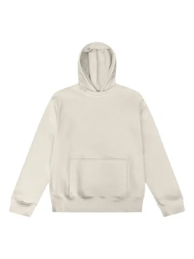 Heliot Emil Long-sleeve Cotton Hoodie In Neutral