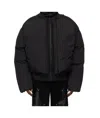 Heliot Emil Long-sleeved Down Jacket In Black