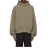 Heliot Emil Khaki Sequence Zip Hoodie In Gray