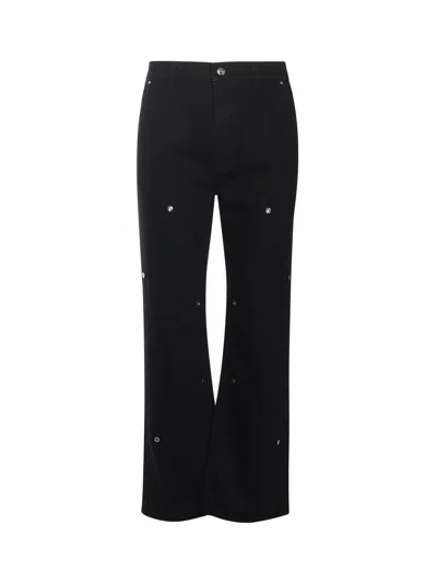 Heliot Emil Lux Denim Jeans In Black