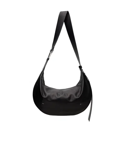 Heliot Emil Mare Adjustable Shoulder Bag In Black
