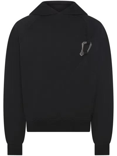 Heliot Emil Morphed Hoodie In Black