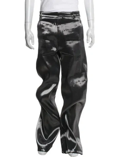 Pre-owned Heliot Emil Moto Pants In Gray