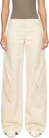 Heliot Emil Off-white Mycelium Jeans In Stone