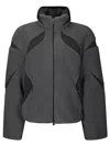 Heliot Emil Custos Fleece Jacket In Grey