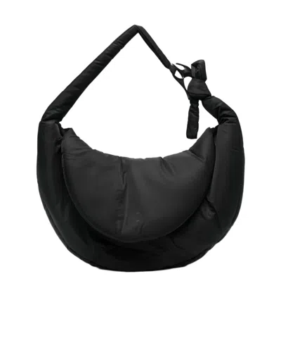 Heliot Emil Padded Shoulder Bag In Black