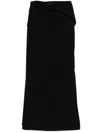 Heliot Emil Panel Detailing Skirt In Black