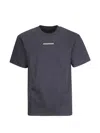 Heliot Emil Plaque T-shirt In Gray