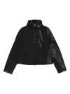 Heliot Emil Polarize Hooded Windbreaker In Black