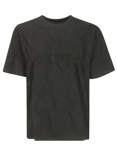 Heliot Emil Quadratic T-shirt In Black