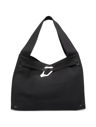 Heliot Emil Shagya Buckle Shoulder Bag In Black