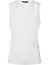 Heliot Emil Eudaimonia Tank Top With Double Shoulder Straps In White