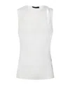 Heliot Emil Eudaimonia Tank Top With Double Shoulder Straps In White