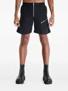Heliot Emil Stratum Cargo Shorts In Black