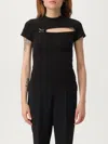 Heliot Emil Cut-out T-shirt In Black