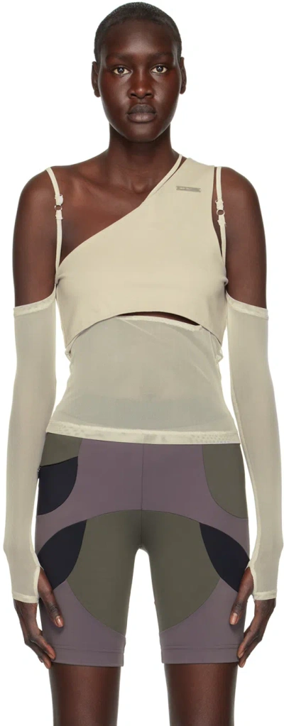 Heliot Emil Taupe Pelagia T-shirt In Stone