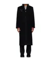 Heliot Emil Titan Wool Coat In Black