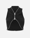 Heliot Emil Black Obovate Tank Top In Black