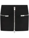 Heliot Emil Tritor Mini Skirt In Black