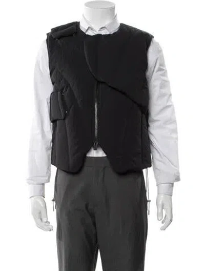 Pre-owned Heliot Emil Vest In Black