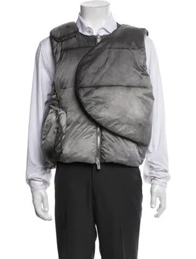 Pre-owned Heliot Emil Vest In Gray