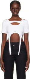 Heliot Emil White Hail Harness T-shirt In White