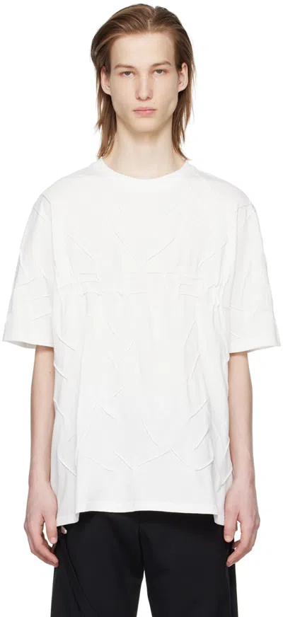 Heliot Emil White Quadratic T-shirt