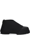 Heliot Emil Zip-detail Knitted Boots In Black