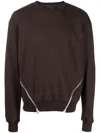 Heliot Emil Brown Affable Sweatshirt In 褐色