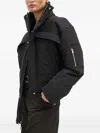 Heliot Emil Zip-fastening Hooded Jacket In Black