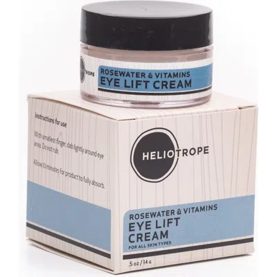 Heliotrope Sf Rosewater & Vitamins Eye Lift Cream In Transparent